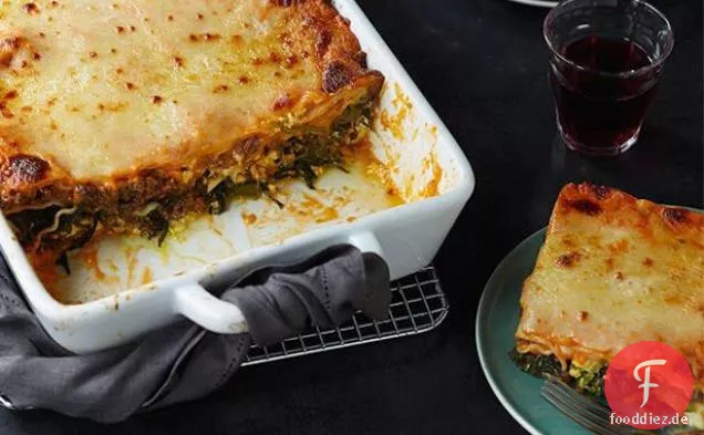 Klassische italienische Lasagne