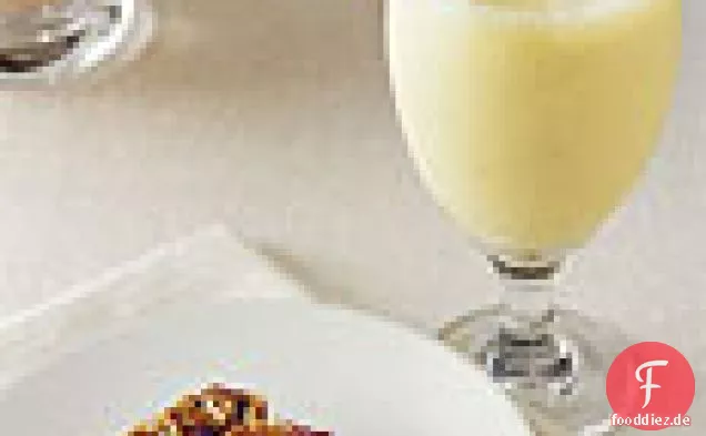 Sportbars mit Trockenfrüchten und Erdnussbutter