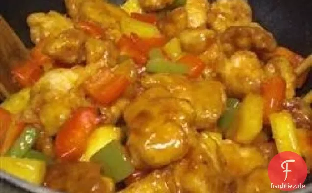 Süß-saures Huhn I
