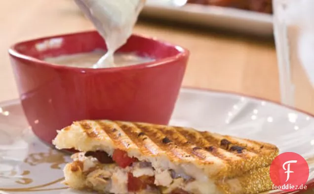 Heiße braune Panini