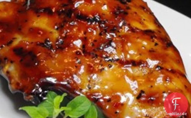 Asiatische glasierte Hähnchenschenkel