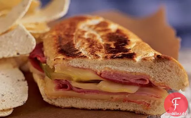 Gegrillte kubanische Sandwiches