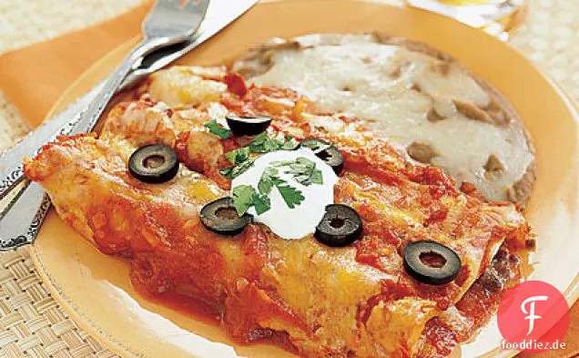 Enchiladas mit Rindfleisch und Käse