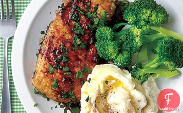 Sautéed Worcestershire Huhn