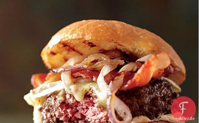 Ziti mit Honig-Senf-Lachs