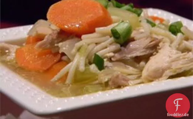 Hühnersuppe aus Cornwall