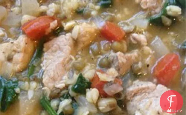 Mongo Guisado (Mungobohnensuppe)