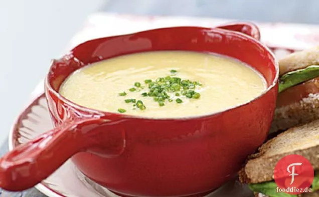 Mais-Kürbis-Suppe