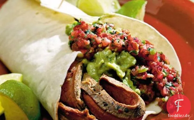 Südwestflankensteak mit Salsa