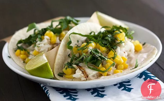 Fisch-Tacos Mit Chipotle-Creme