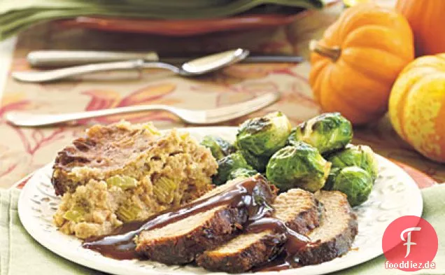 Maisbrot-Dressing vom Land