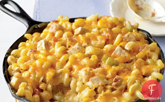 King Ranch Hühnchen Mac und Käse