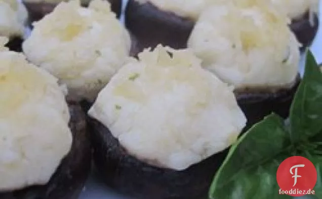 Gefüllte Champignons mit Knoblauch-Kräuter-Käse