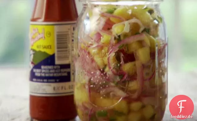 Eingelegte Ananas-Salsa