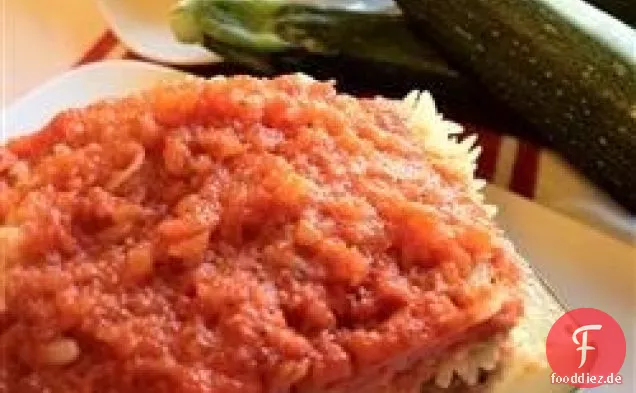 Mellas Familie Lamm gefüllte Zucchini (Koosa)
