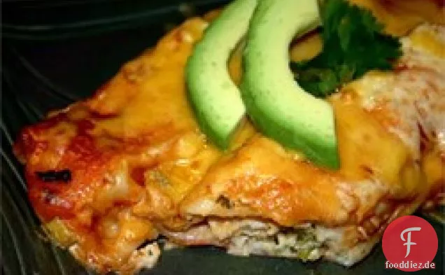 Herzhafte Heilbutt-Enchiladas