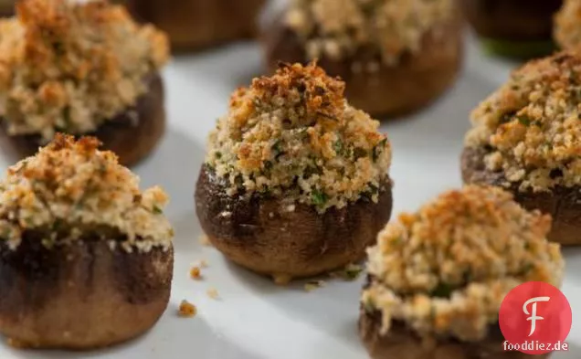 Gefüllte Champignons