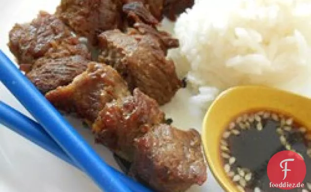 Rindfleisch Kushiyaki