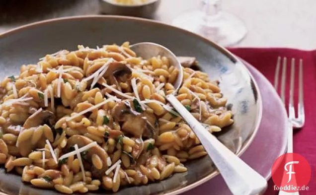 Pilz-Orzo-Risotto