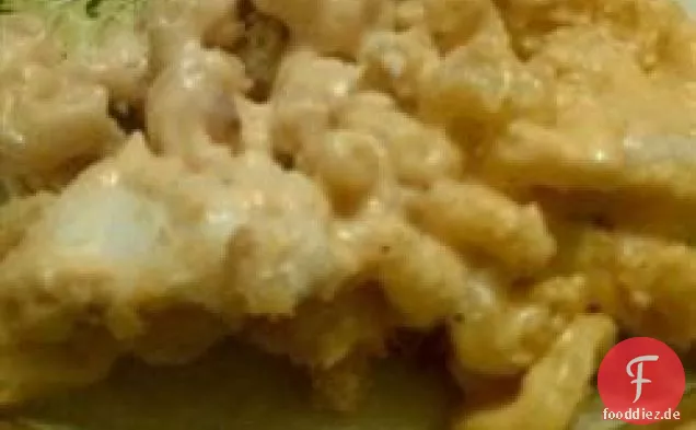 Cremiger verträumter Hühnchen-Spiralen-Auflauf