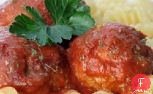 Einfache Slow Cooker Fleischbällchen
