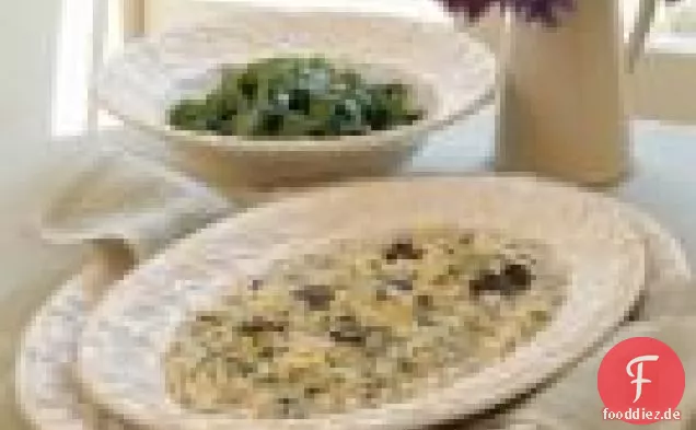 Schnittlauch-Risotto Mit Trüffel-Öl