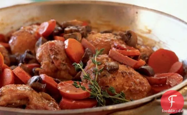 Schneller Coq au Vin