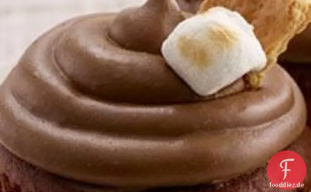 Schokoladen-Marshmallow-mehr Cupcakes