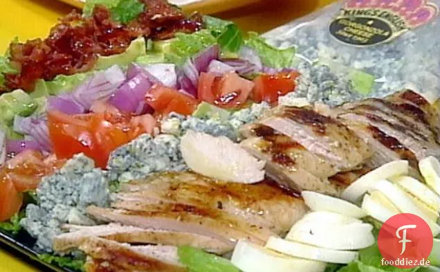 Gegrillter Hähnchen-Cobb-Salat