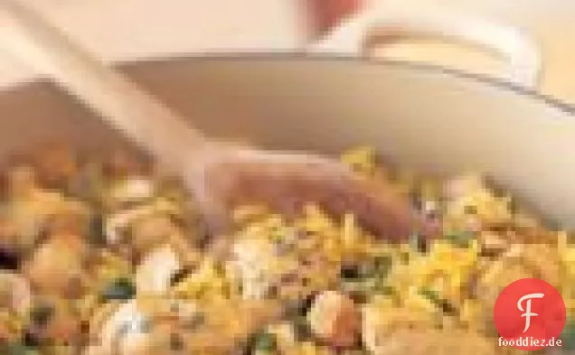 Gewürztes Huhn & Reis