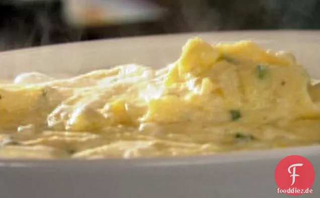 Maispudding mit Poblanos