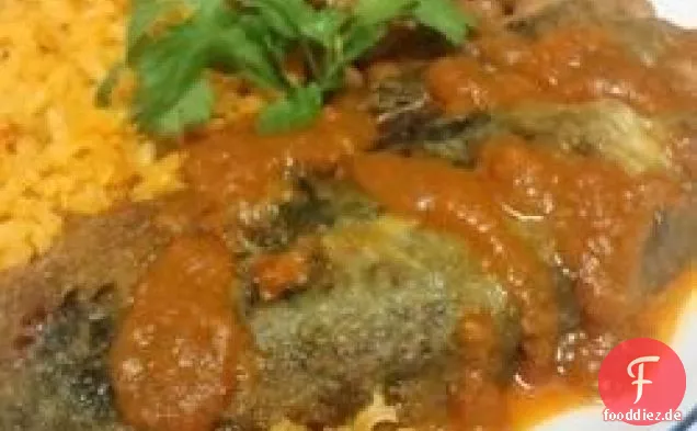 Chiles Rellenos (Gefüllte Paprikaschoten)