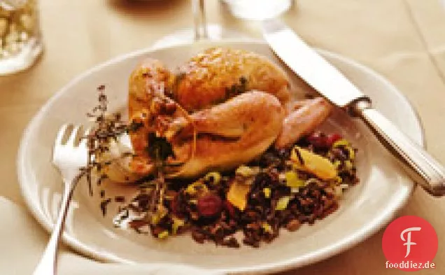 Wildreis mit Trockenfrüchten