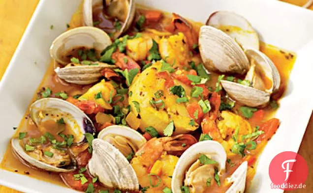 Schalentiere mit Chipotle und Tequila