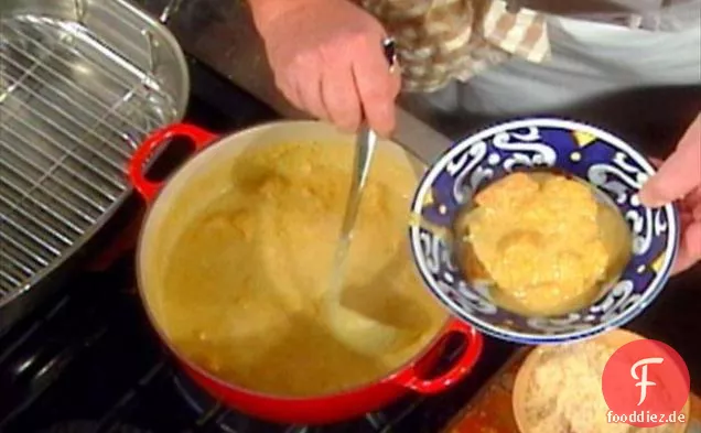 Cremige Winterkürbissuppe: Crema di Zucca