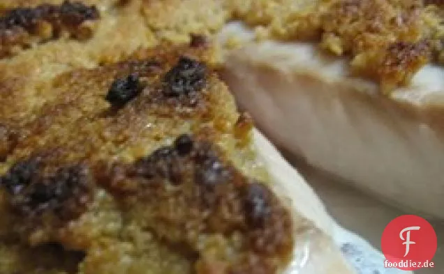 Tilapia mit Macadamianusskruste