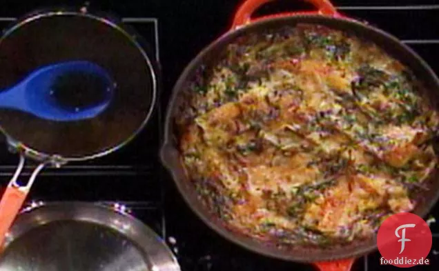 Gebrochene Florentiner Lasagne backen