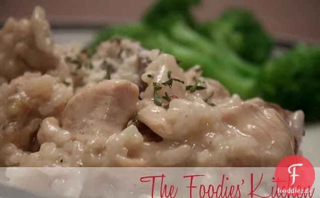 Huhn & Pilz Risotto