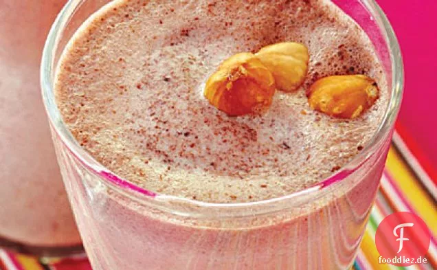 Schokoladen-Haselnuss-Milchshake