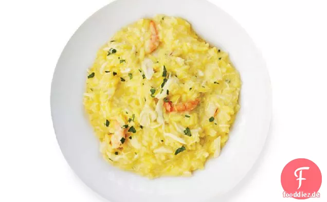 Cremiges Meeresfrüchte-Risotto