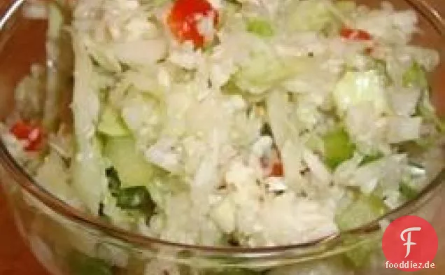 Süß-saurer Krautsalat
