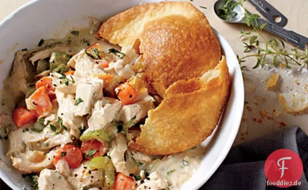 Chicken Potpie mit knuspriger Kruste