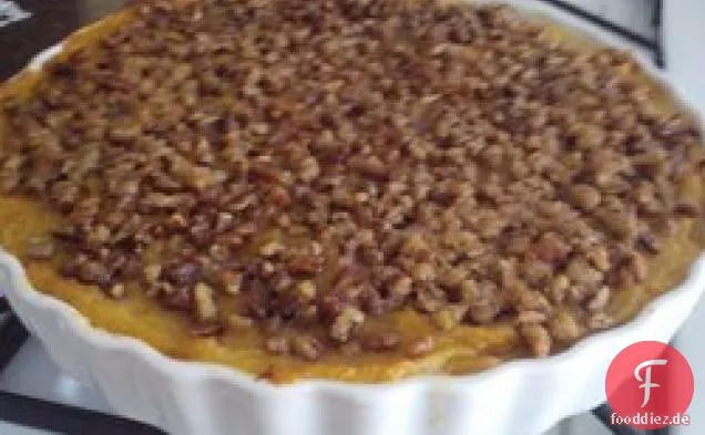 Kürbisauflauf mit knusprigem Pekannuss-Topping