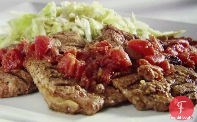 Gegrillte Tex-Mex Schweinekoteletts