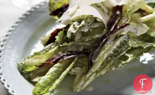 Garlicky Caesar-Salat
