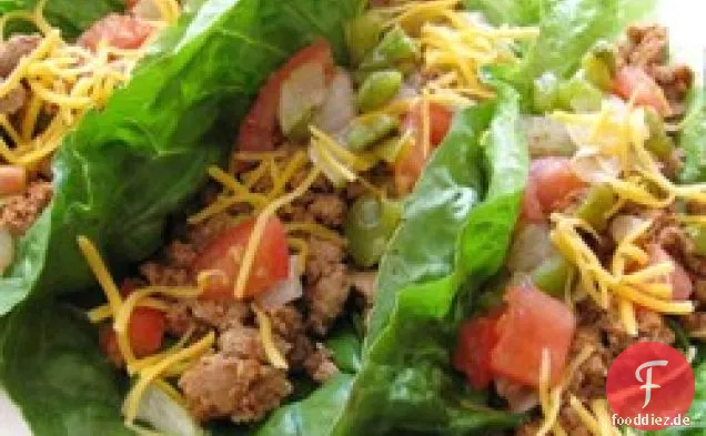 Salatblatt-Tacos