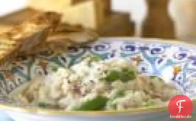 Risotto Mit Schinken Und Spargel