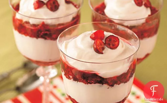 Preiselbeerparfaits