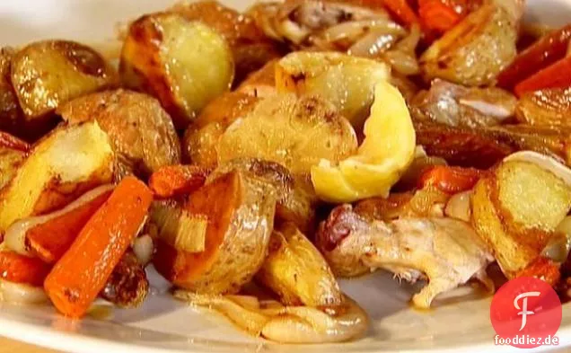 Knoblauch-Brathähnchen