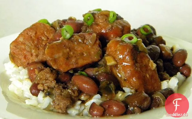 Chorizo, Bohnen Und Reis